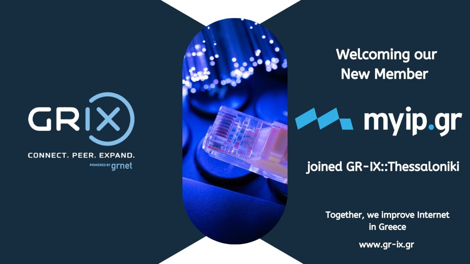 Η MyIP Networks Ενισχύει την Υποδομή της με Διασύνδεση στο GR-IX