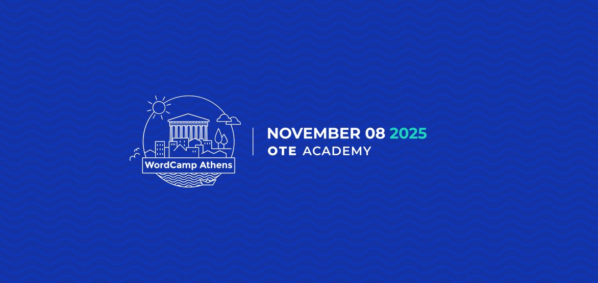 WordCamp Athens 2025 8 Νοεμβρίου στο OTE Academy